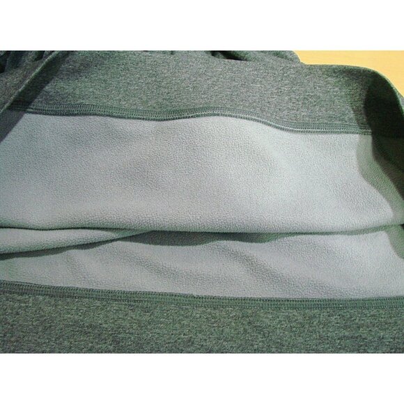 Under Armour Gray Loose Fit Orange Logo Front Pockets Hoodie Sweatshirt Size L - Picture 10 of 12